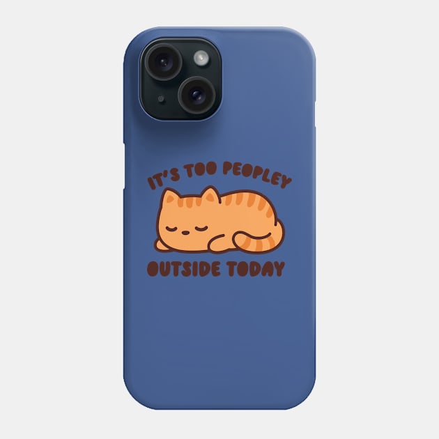 TOO PEOPLEY CAT 1 Phone Case by iphigeniaisolde