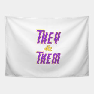 They/Them Pronouns Tapestry