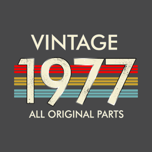 Vintage 1977 All Original Parts T-Shirt