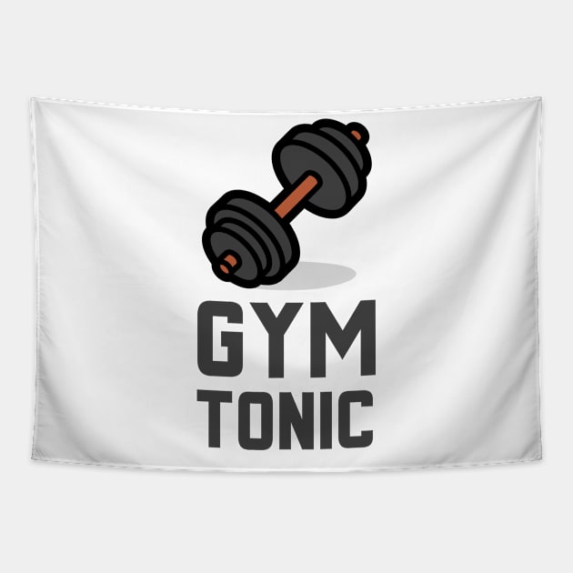 Gym Tonic Tapestry by Jitesh Kundra