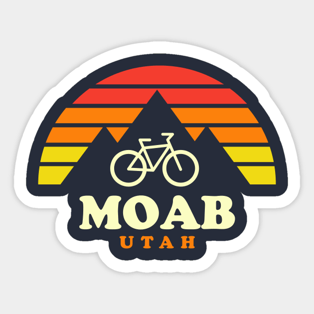Retro Vintage Bike Moab T Shirt Retro Vintage Bike Moab T Shirt