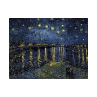 Vincent van Gogh Starry Night over the Rhone T-Shirt