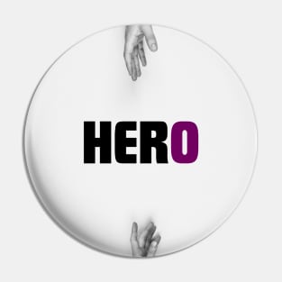 MATCHING FEMALE COUPLE'S HERO Pin
