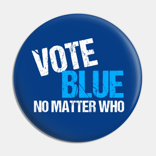 Vote Blue Midterm Election Democrat Pin by epiclovedesigns