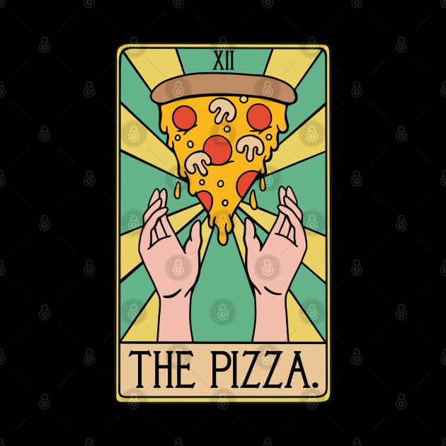 The Pizza Tarot Card Funny by isstgeschichte