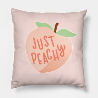 Just Peachy Pillow