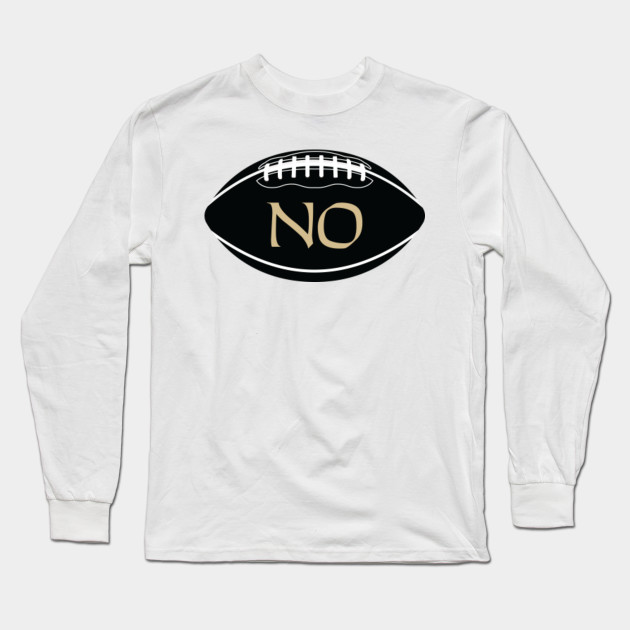 New Orleans Saints Football New Orleans Saints Long Sleeve T Shirt Teepublic