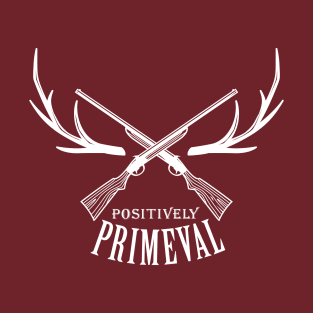 Positively Primeval - full-size for dark-colored shirts T-Shirt