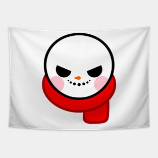 Cute Monster Snowman Tapestry