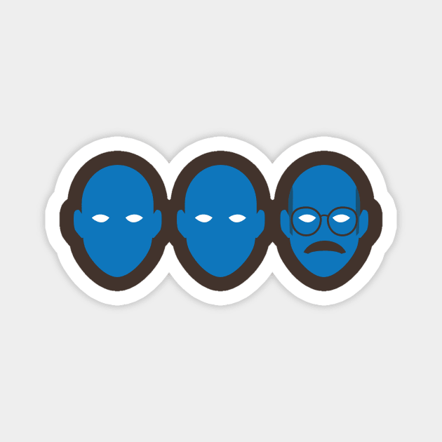 Bluth Man Group Magnet by drawsgood