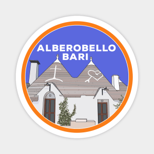 Alberobello Trulli Bari Trullo Italy Magnet