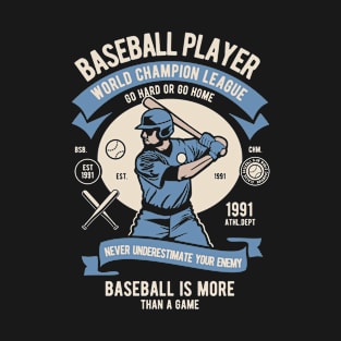 Baseball Player T-Shirt