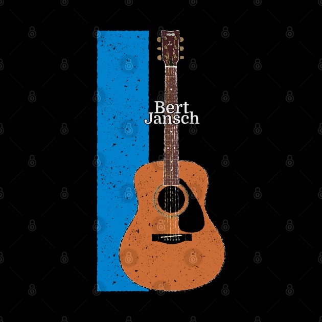 Bert Jansch Yamaha Acoustic Guitar by Daniel Cash Guitar