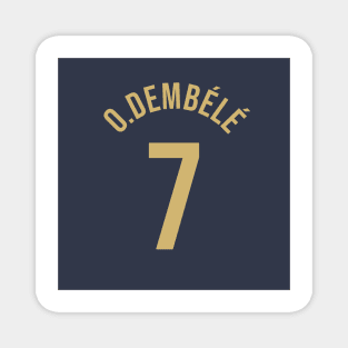 O.Dembélé 7 Home Kit - 22/23 Season Magnet