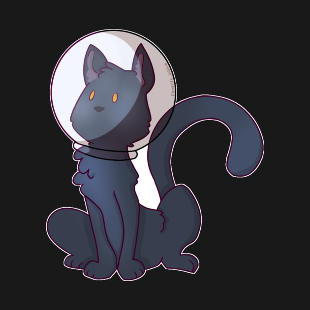 Space Cat - Blue Gray Breed by Phoenix-InBlue