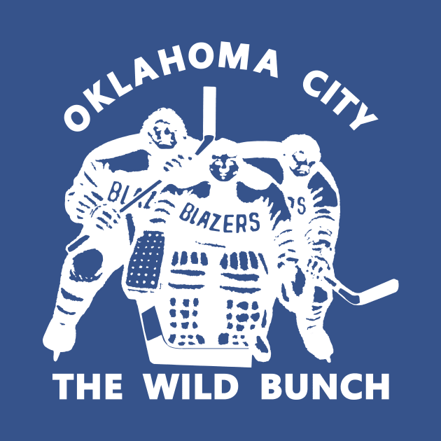 Oklahoma City Blazers Wild Bunch 1974-75 by Throwback Hockey