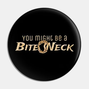 Bite Neck Gold Grill Pin