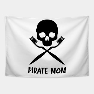 Pirate Mom Tapestry