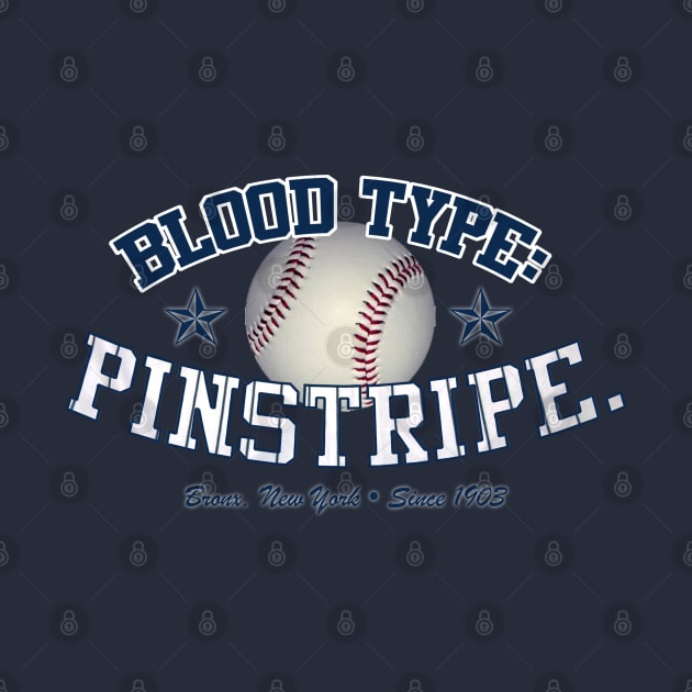 Blood Type: Pinstripe by PopCultureShirts