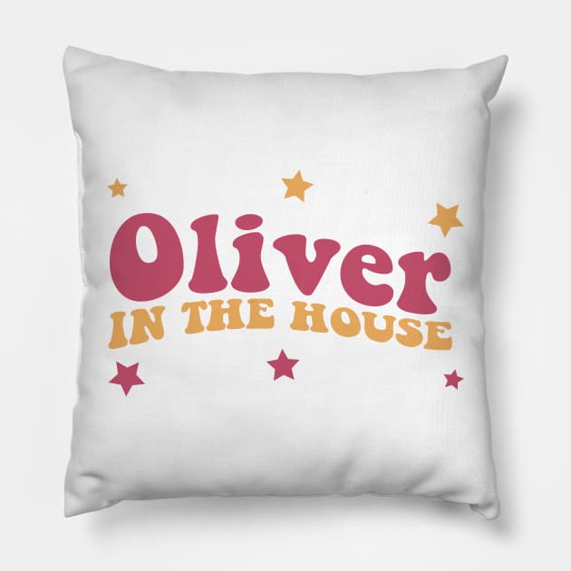 OLIVER Pillow by Gantahat62 Productions