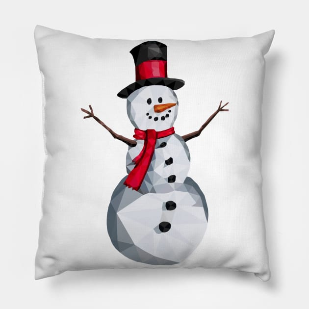 Snowman Pillow by DROLO