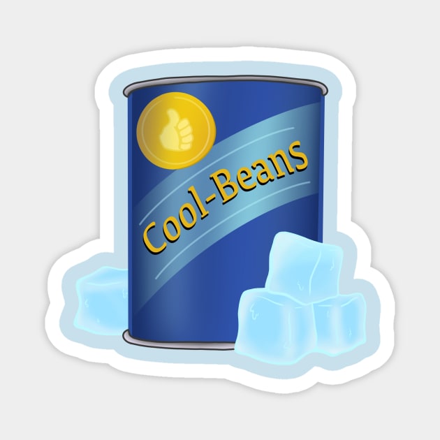 Cool Beans Magnet by candice-allen-art