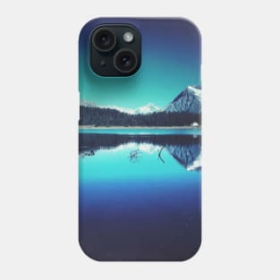 Mountain Lake Reflection Phone Case