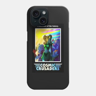 Cosmic Crusaders (Space Girls Poster) Phone Case