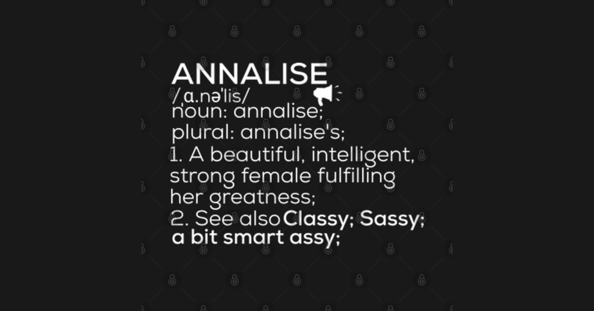 Annalise Name Annalise Definition Annalise Female Name Annalise Meaning ...