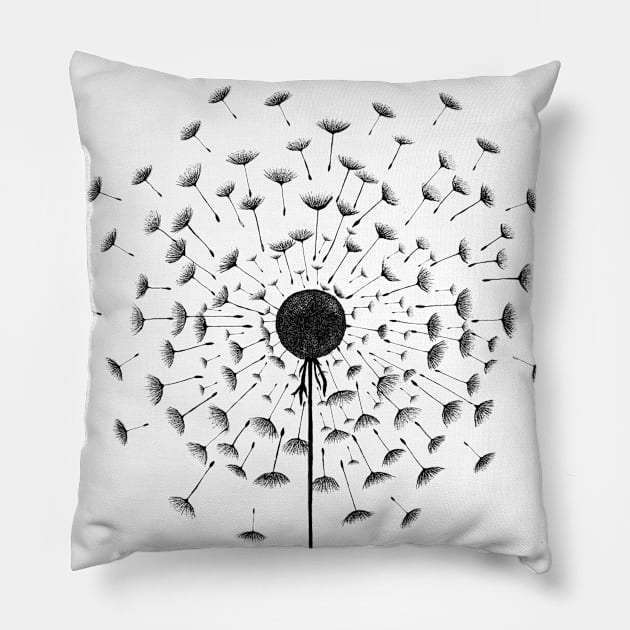 Dandelion Pillow by msmart