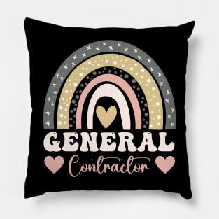 General Contractor Job Colleague Coworker General Contractor Pillow