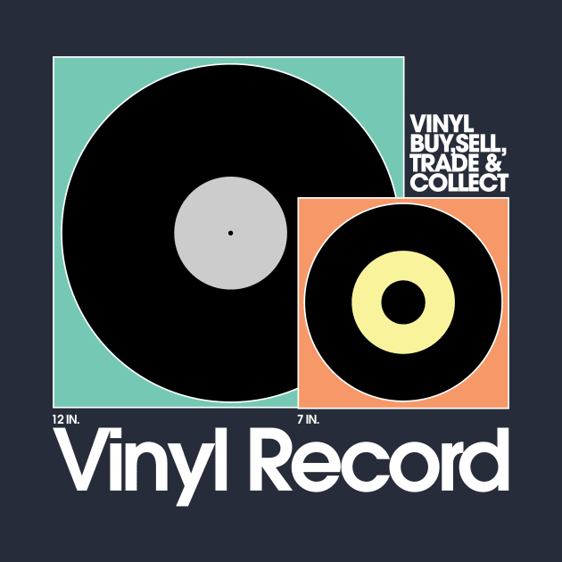 Vinyl Record by Current_Tees