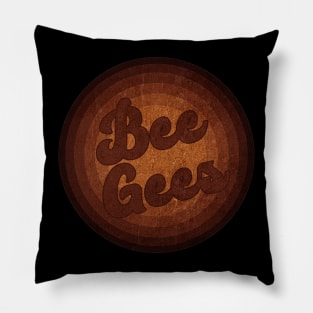 Bee Gees - Vintage Style Pillow