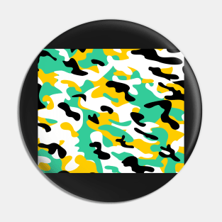 Camouflage Colorful Pin