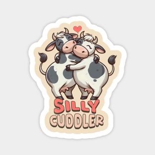 Cute Cow Silly Cuddler Magnet