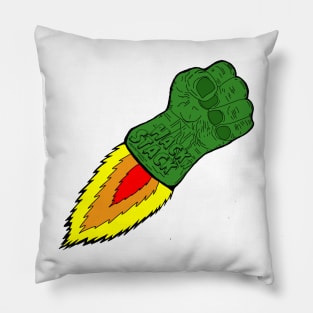 fisting into infinity Pillow