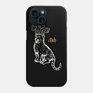 Funny Cat Medieval Phone Case