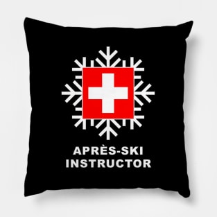 Aprs Ski Instructor Pillow