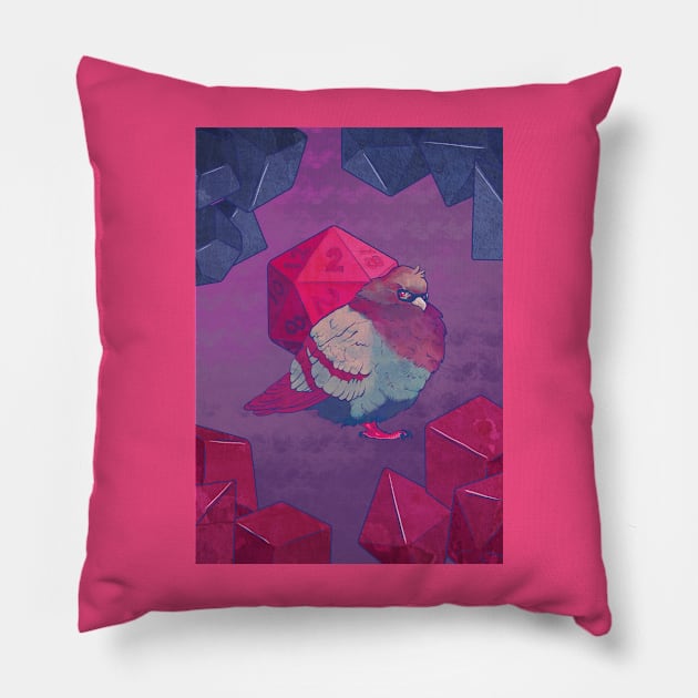 City Pigeon Pillow by AdmiralBackbar