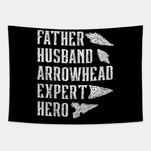 Arrowhead Father Husband Gift Tapestry
