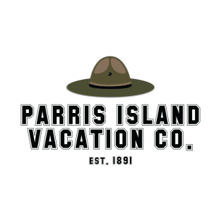 Parris Island Vacation Co. for Marines and Veterans T-Shirt