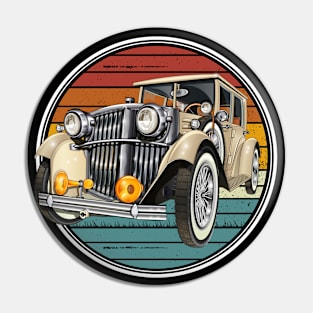 Vintage Car Fan I'm Not Old I'm a Classic Father Mother Day Gift Pin