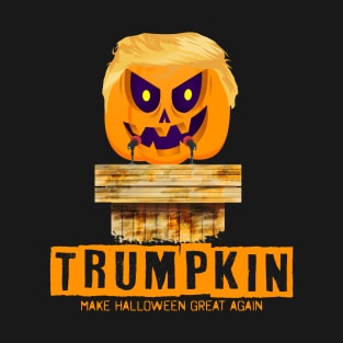 Halloween Trumpkin Make Halloween Great Again Gift T-Shirt T-Shirt