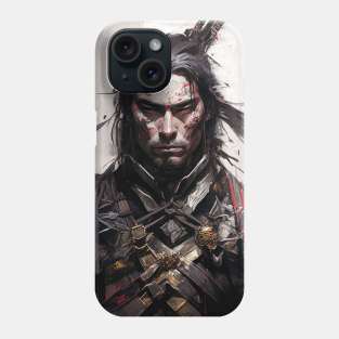 Gothic Samurai - Oil Paint Phone Case