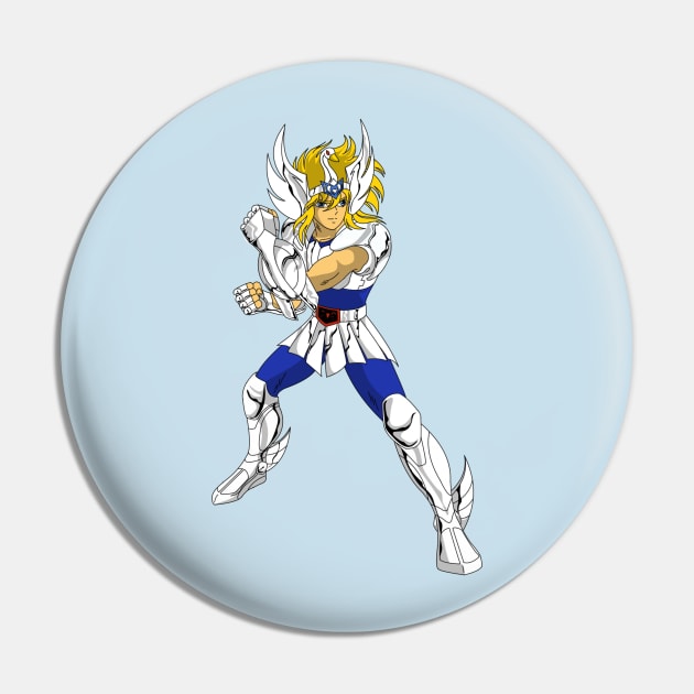 Saint Seiya - Hyoga Cygnus Pin by Nykos