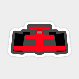 Formula racing driver - Ferrari Magnet