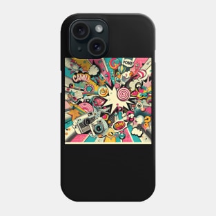 80s Pop in Graffiti Phone Case