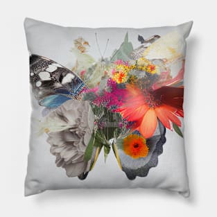 Butterfly Nature Flower Imagine Wild Free Pillow