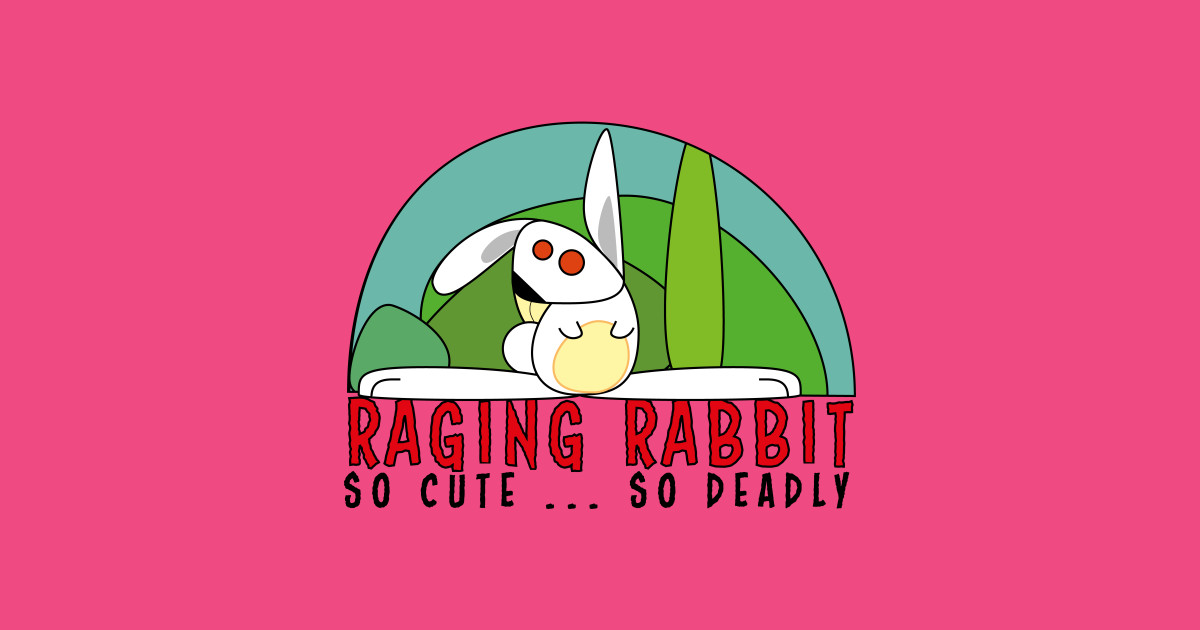 Raging Rabbit - Rabbit - T-Shirt | TeePublic