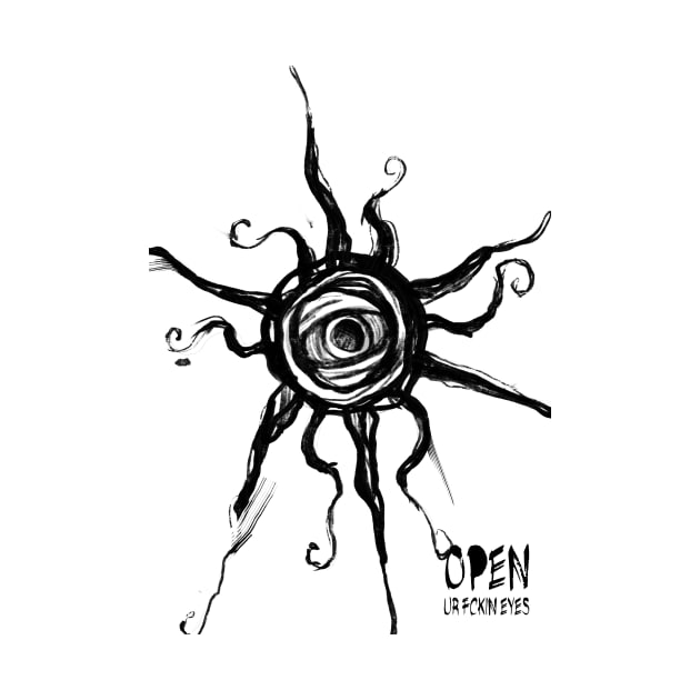 eyeball sun open ur eyes by NSPCRE8